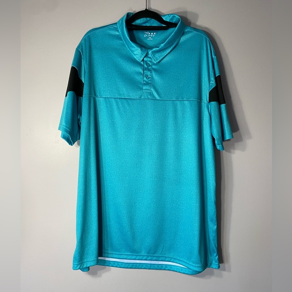 XPBX Pro XXL Golf Polo
Collared Pullover Teal blue with black - Picture 1 of 6